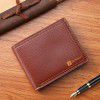 Men's Business Multi Card Wallet Spot Wholesale PU Leather Waterproof Horizontal Short Wallet 