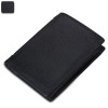 Men's Anti theft Brush Anti RFID Genuine Leather Men's Wallet Multi functional Men's Vertical Wallet 