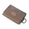 Three fold wallet, student youth sports waterproof cloth, men's ticket holder 