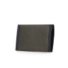 Classic Canvas Solid Color Men's Wallet Zipper Change Bag Sports Wallet 