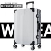 Luggage box, men's and women's trolley box, vintage box, aluminum frame box, password box, universal wheel box 