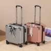 18 inch female luggage box with universal wheels and trolley box, password travel box, male suitcase 