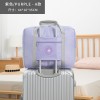 Luggage bag with large capacity, foldable travel bag, portable luggage bag, women's simple short distance trolley, handbag, travel bag 