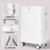 Trolley box, suitcase, travel box, universal wheel zipper, 20, sturdy, durable, password leather box, 24 inches, for both male and female students 