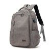 Backpack for women, commuting bag for men, casual student backpack, canvas bag, large capacity USB computer bag, backpack 