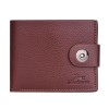 Men's Wallet Magnetic Buckle Wallet Zero Wallet Soft Face Litchi Pattern Wallet 