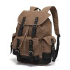 Backpack for men and women, outdoor sports travel bag, waxed canvas waterproof travel computer bag 