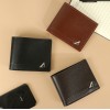 Wallet Men's PU Business Fashion Multi functional Card Bag Large Money Clip Multiple Card Positions Retro Money Clip 
