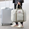 Luggage bag with large capacity, foldable travel bag, portable luggage bag, women's simple short distance trolley, handbag, travel bag 