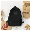 Simple and fashionable backpack for college students, campus artistic backpack 