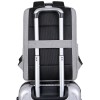 New backpack for men's business and leisure, computer bag with printable logo, simple and large capacity travel backpack 