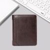 Men's Wallet Short Multi functional Zipper Vertical Small Wallet Multi functional Mini Change Bag Youth Wallet 