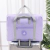 Luggage bag with large capacity, foldable travel bag, portable luggage bag, women's simple short distance trolley, handbag, travel bag 