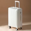Luggage box for boys, sturdy and thickened travel code leather box, universal wheel 