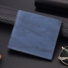Wallet men's short style new youth student ultra-thin soft leather minimalist wallet driver's license 