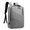 New Backpack for Men's Business and Leisure Computer Bag with Printed Logo Large Capacity Business Travel Backpack 