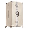 Durable aluminum frame travel code suitcase, sturdy and sturdy, children's male 32 inch 30 