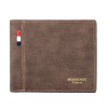 Matte Multi Card Leisure Retro Style Wallet PU Wallet Leather Wallet Men's Short Wallet 