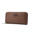 Zipper long wallet, casual trendy men's handbag, mobile phone zero wallet, small handbag 