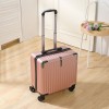 18 inch female luggage box with universal wheels and trolley box, password travel box, male suitcase 