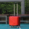 Password box, small 20 inch lightweight boarding suitcase, men's small suitcase, women's 18 inch travel leather suitcase 