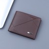 Wallet card bag integrated men's 30% discount wallet large capacity short wallet minimalist men's leather wallet wallet 