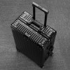 Mounted chassis, men's and women's pull rod luggage, all metal universal wheel luggage, travel box 