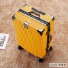 Durable and sturdy luggage, silent universal wheel travel box, aluminum frame trolley box, male and female college student password box 