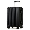 Luggage box for women and men, 20 inch wooden case, red universal wheel trolley box, travel box, password box 