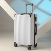 Aluminum frame travel box, sturdy and durable for men, password luggage, small 20 inch boarding suitcase, 24 inch student suitcase 