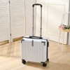 Password box, small 20 inch lightweight boarding suitcase, men's small suitcase, women's 18 inch travel leather suitcase 
