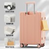 New multifunctional luggage for female students, trolley case, silent universal wheel, male travel case, sturdy and durable password box 