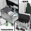 All aluminum magnesium alloy flip top photography box, captain's box, luggage, 18 inch boarding small trolley box, men's travel box 