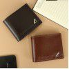 Wallet Men's PU Business Fashion Multi functional Card Bag Large Money Clip Multiple Card Positions Retro Money Clip 