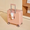 18 inch small multifunctional luggage box for women with universal wheels, lightweight mini boarding trolley, travel password box for 20 men 