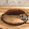 Retro Crazy Horse Cowhide Men's Waist Bag, European and American Trend Genuine Leather Men's Bag 