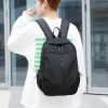 Men's backpack, casual outdoor backpack, USB large capacity computer bag, casual college student travel bag 