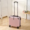 Password box, small 20 inch lightweight boarding suitcase, men's small suitcase, women's 18 inch travel leather suitcase 