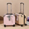 18 inch female luggage box with universal wheels and trolley box, password travel box, male suitcase 