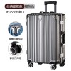 Travel case for women, suitcase for men, universal wheel for men, student, trolley, password box, large capacity, new aluminum frame 