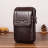 Men's leather mobile phone bag 6 