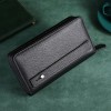 New Trendy Men's Handbag Crazy Horse Cowhide Phone Bag Multi functional Large Capacity Wallet Outdoor Leather Handbag 