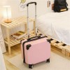 Password box, small 20 inch lightweight boarding suitcase, men's small suitcase, women's 18 inch travel leather suitcase 