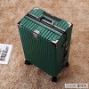 Durable and sturdy luggage, silent universal wheel travel box, aluminum frame trolley box, male and female college student password box 