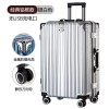 Travel case for women, suitcase for men, universal wheel for men, student, trolley, password box, large capacity, new aluminum frame 