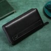 New Trendy Men's Handbag Crazy Horse Cowhide Phone Bag Multi functional Large Capacity Wallet Outdoor Leather Handbag 