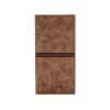 Thin wallet, long men's wallet, student leisure splicing, soft surface multi card slot card, foreskin clip 