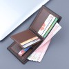 Wallet card bag integrated men's 30% discount wallet large capacity short wallet minimalist men's leather wallet wallet 