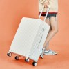 Trolley box, suitcase, travel box, universal wheel zipper, 20, sturdy, durable, password leather box, 24 inches, for both male and female students 