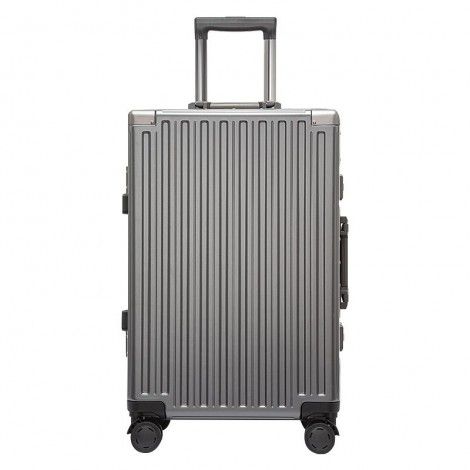 Aluminum frame suitcase, female trolley box, male business 20 inch boarding password, luggage, travel suitcase, leather box, durable 